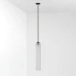 Long Tube Glass Pendant Light