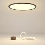30'' Round LED Ultrathin Flush Mount Modern Lighting