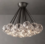 Boule De Cristal Clear Glass Flushmount 24"