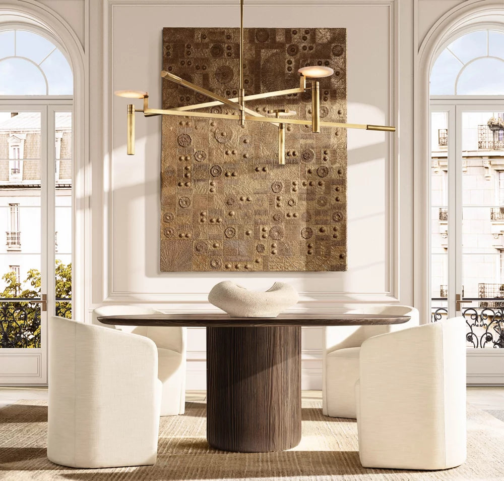 Melange Round Chandelier 45"