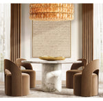 Chiara Clear Glass Round Chandelier 62"