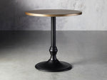 Recycled Metal Counter Table with Wade Base