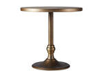 Recycled Metal Counter Table with Wade Base