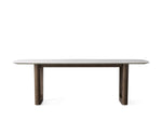 Saint Germain Stone Dining Table with Rennes Base