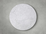 Saint Germain Round Stone Dining Table with Dauphine Base