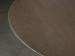 Saint Germain Round Wood Dining Table with Launette Base