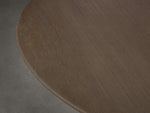 Saint Germain Round Wood Dining Table with Launette Base