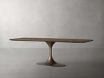 Saint Germain Wood Dining Table with Launette Base