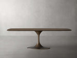 Saint Germain Wood Dining Table with Launette Base