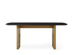 Saint Germain Wood Dining Table with Clement Base