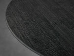 Saint Germain Round Wood Dining Table with Launette Base