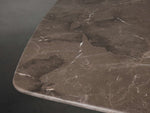 Saint Germain Stone Dining Table with Clement Base