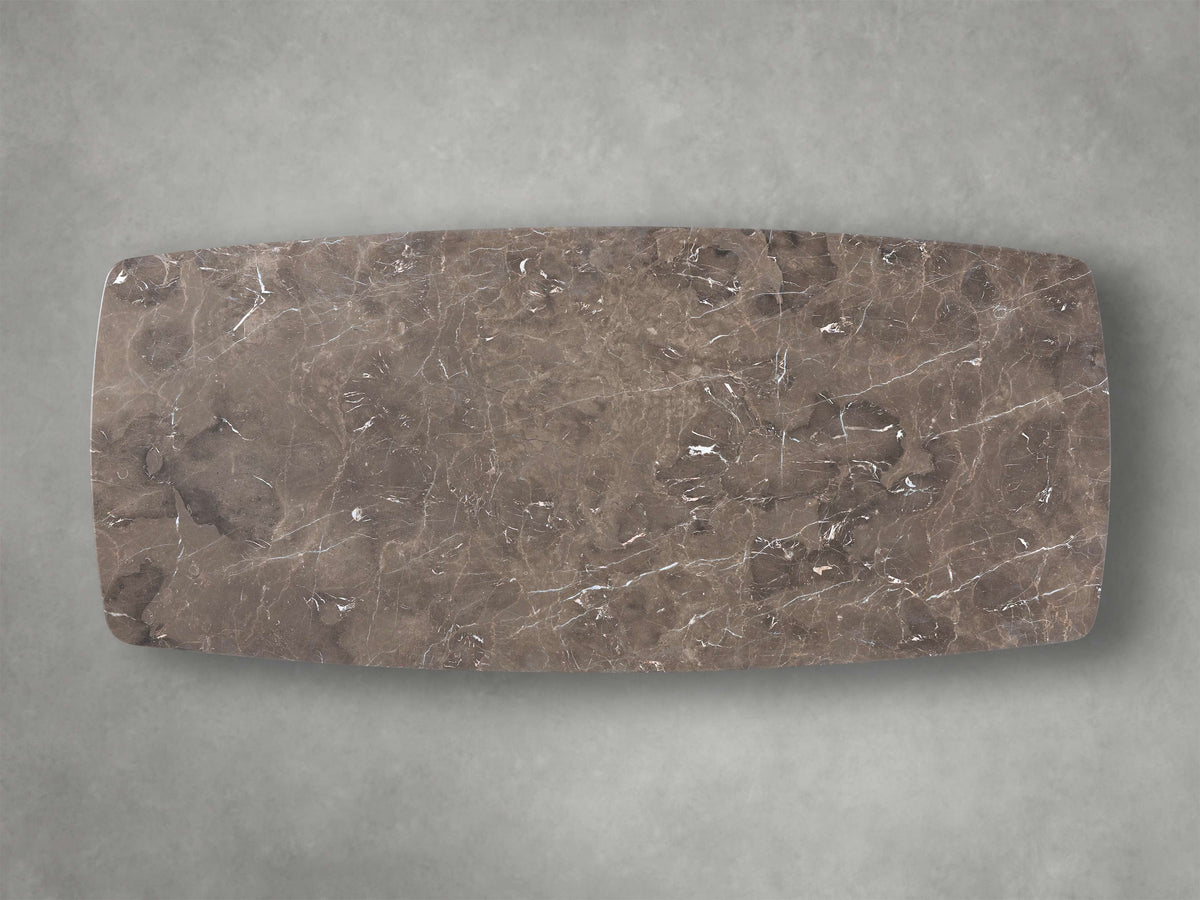 Saint Germain Stone Dining Table with Clement Base