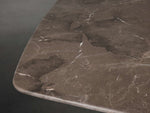 Saint Germain Stone Dining Table with Rennes Base