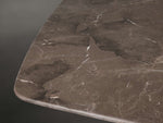 Saint Germain Stone Dining Table with Rennes Base