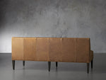 Gates Leather Settee