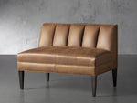 Gates Leather Bench