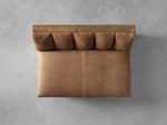 Gates Leather Bench