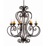 Fernando Chandelier - Rustic Iron