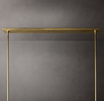 Pauillac Fabric Shade Linear Chandelier 49"