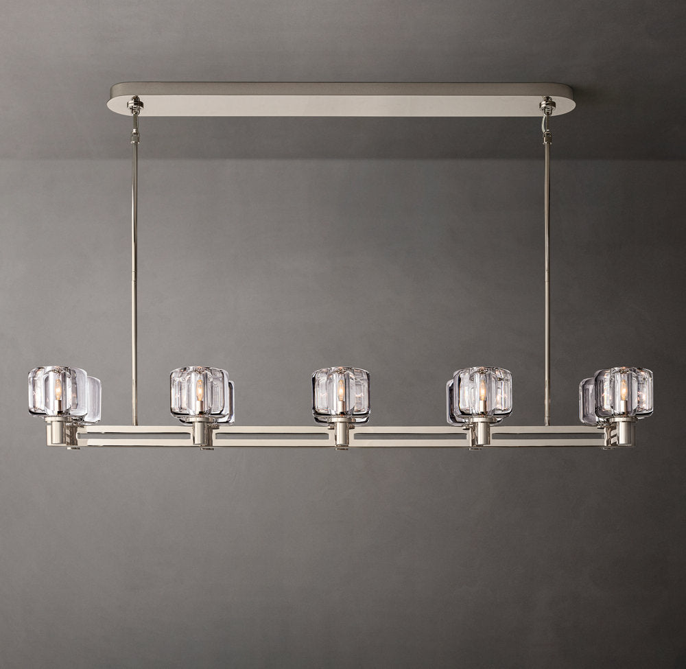 Demaret Double Linear Chandelier 54"