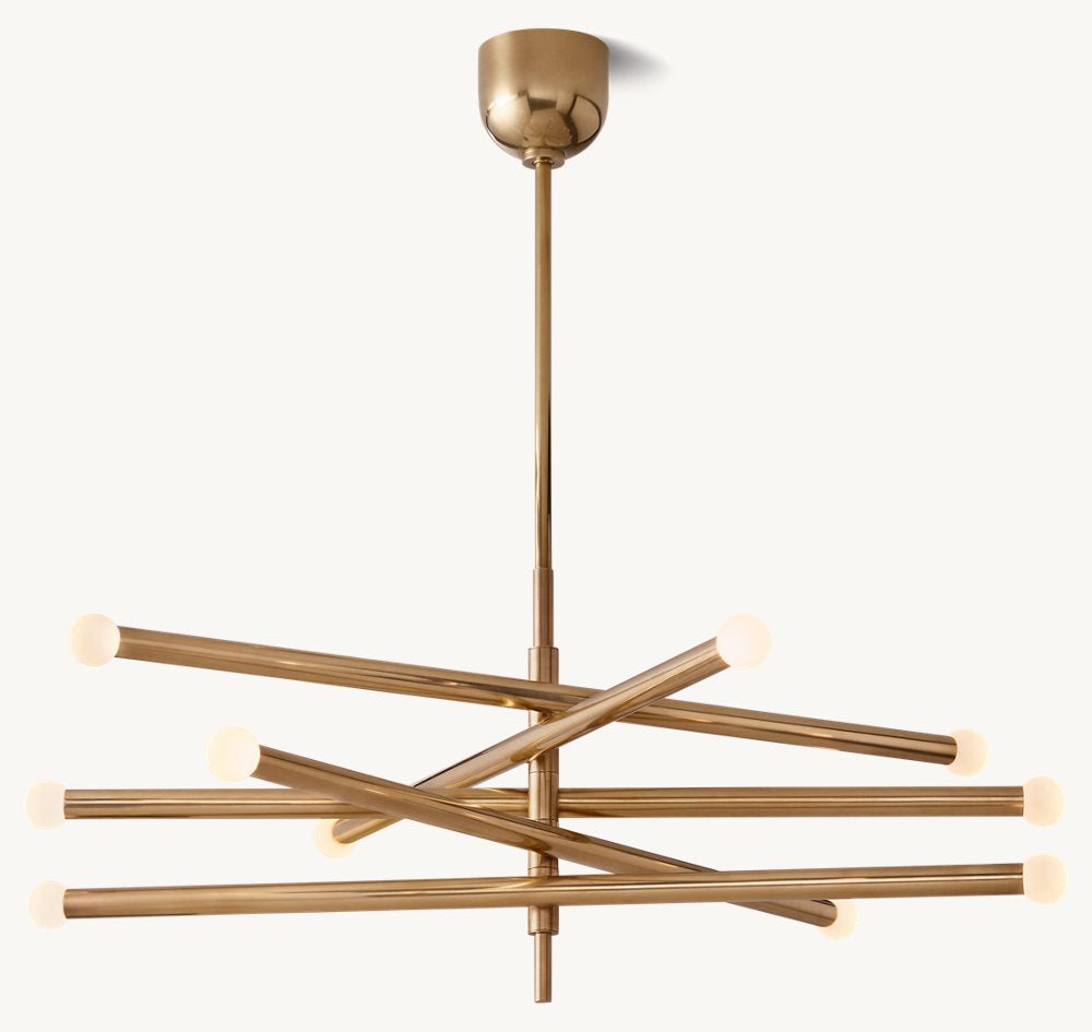 Rousseau 10-Light Mobile Orb Chandelier