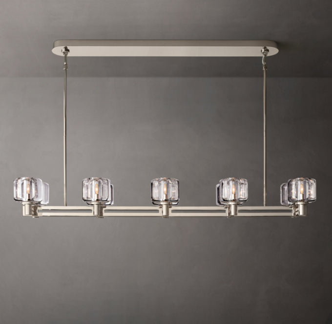 Demaret Double Linear Chandelier 54"
