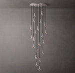 Rain Round Chandelier 47"