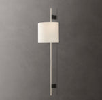 Vela Round Bar Sconce - Round Shade