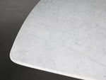 Saint Germain Stone Top Coffee Table with Brass Clement Base