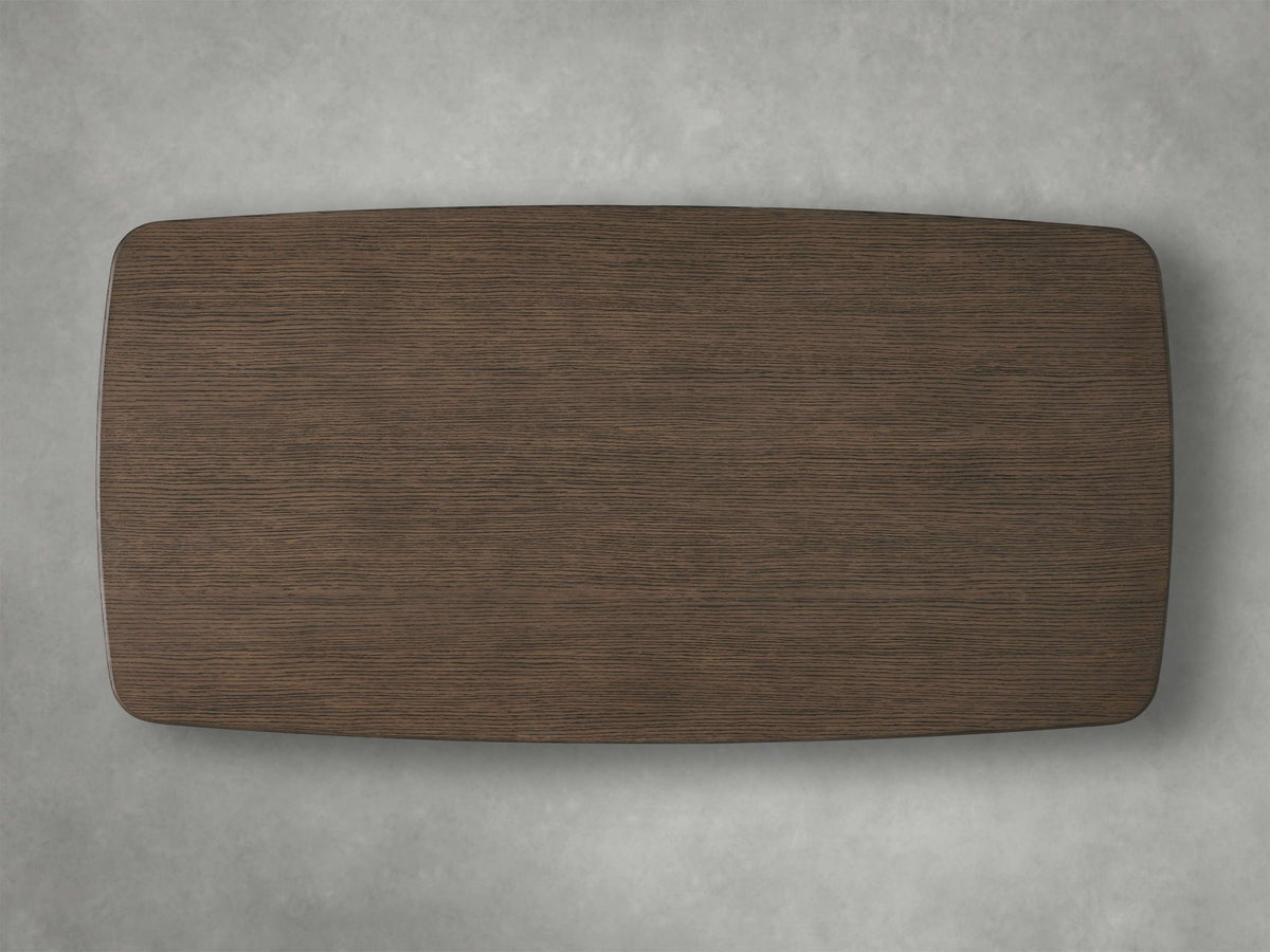 Saint Germain 72" Wood Coffee Table with Dauphine Base