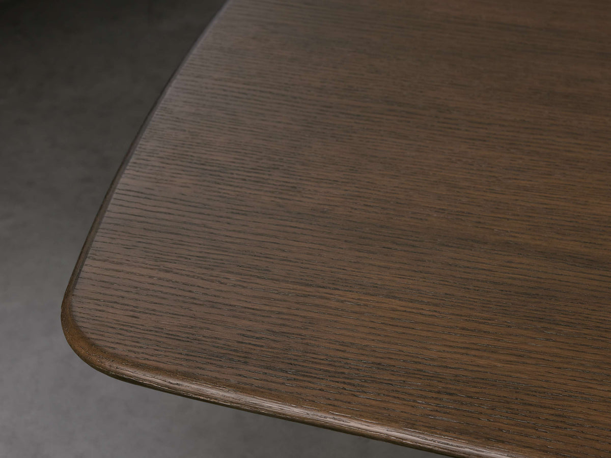 Saint Germain 72" Wood Coffee Table with Rennes Base