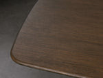 Saint Germain 72" Wood Coffee Table with Rennes Base