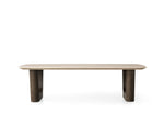 Saint Germain Stone Coffee Table with Rennes Base