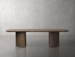 Saint Germain Stone Coffee Table with Dauphine Base