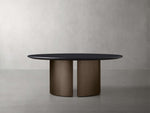 Saint Germain Round Wood Coffee Table with Dauphine Base