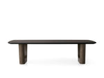 Saint Germain Wood Coffee Table with Rennes Base