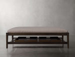 Kent Ottoman with Trays