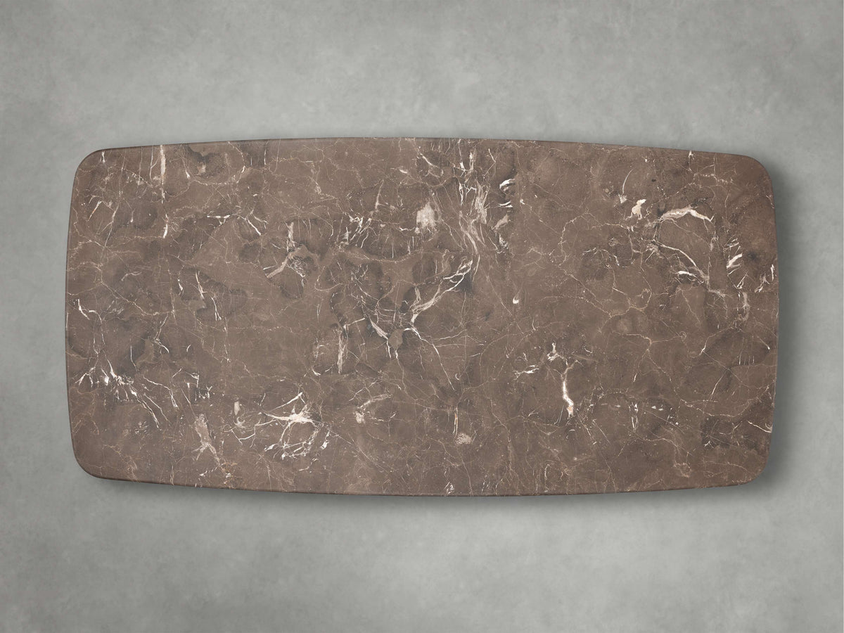 Saint Germain Stone Coffee Table with Rennes Base