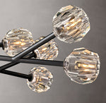 Boule De Cristal Clear Glass Round Chandelier 48"