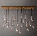 Rain Rectangular Chandelier 72"