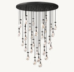 Rain Round Chandelier 60"