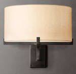 Pauillac Drum Shade Swing-Arm Sconce