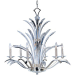 Silver Six-Light Chandelier