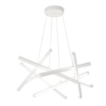 8-light Modern LED Sputnik Chandelier Stylish Island Lighting for Kitchen, Dining Room