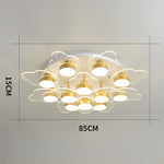 Acrylic Flower Design LED Nordic Ceiling Light Flush Mount Lighting