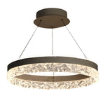Circular Ring Three-step Dimming LED Modern Chandelier Island Lights