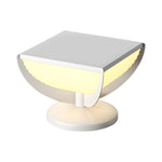 Square Metal Solar Garden Light LED Outdoor Light Post Waterproof Fence Column Head Lamp Pillar Light