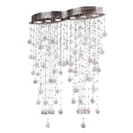 Polished Chrome Six-Light Flush Mount