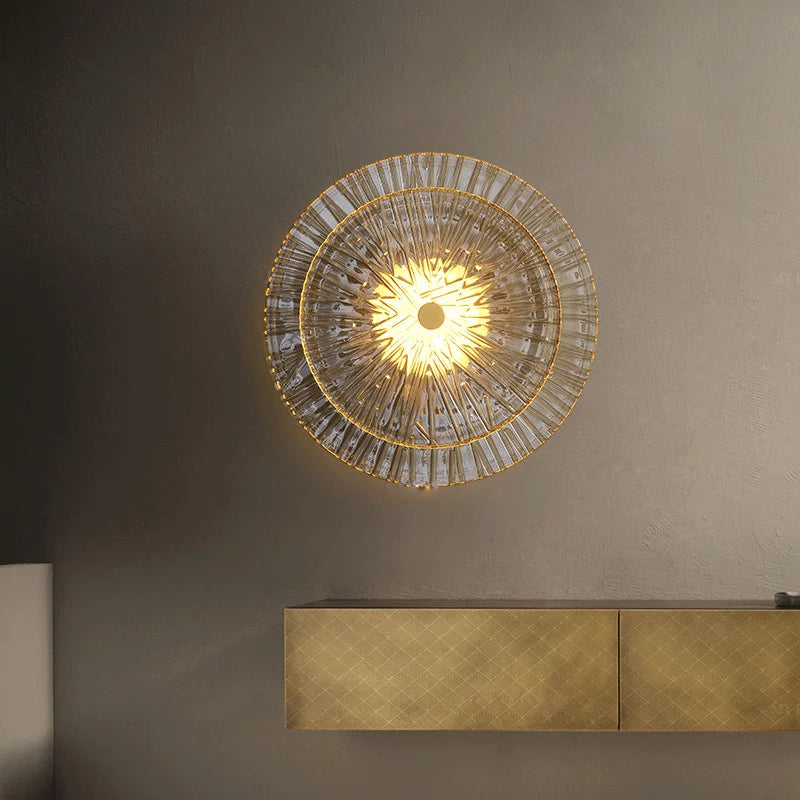 Modern Glass Wall Sconce